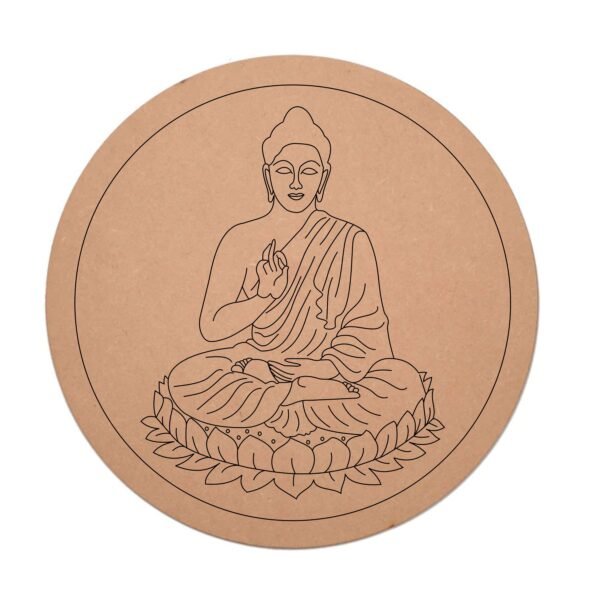 buddha premarked laser cut file