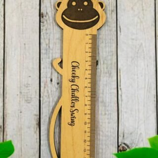 Engraved Monkey Scale Laser Cut Design Files