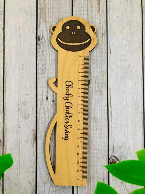 Engraved Monkey Scale Laser Cut Design Files