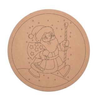 Premarked Santa Laser File