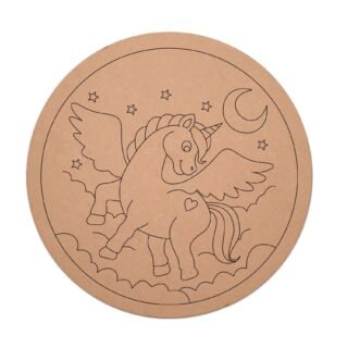 premarked unicorn laser cut file