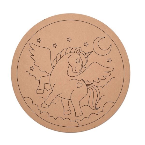 premarked unicorn laser cut file