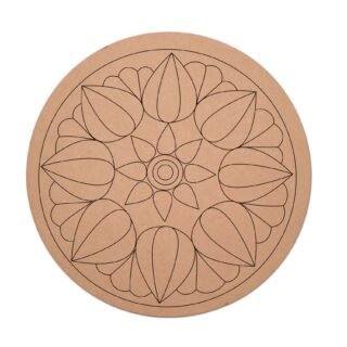 Premarked Rangoli Mandala Laser Cut Design Files