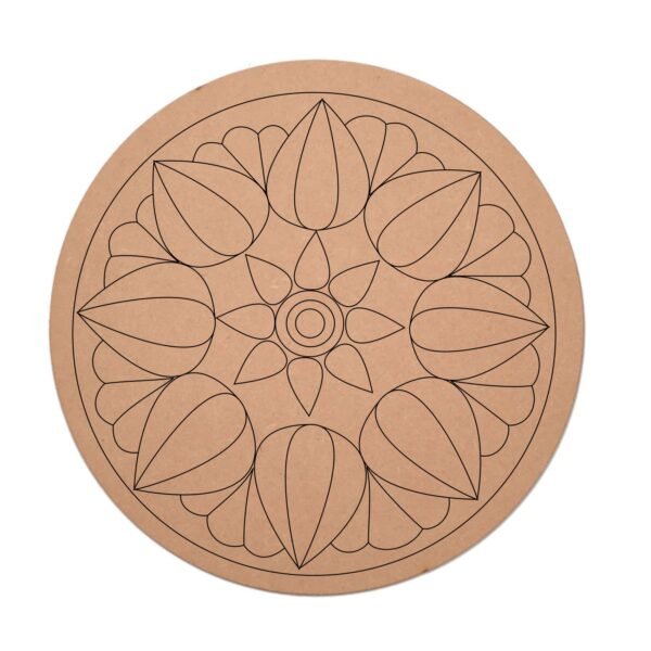 Premarked Rangoli Mandala Laser Cut Design Files