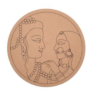 Premarked Shiva Parvati Laser Cut Design Files