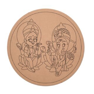 Premarked Lakshmi Ganesha Laser Cut Design Files