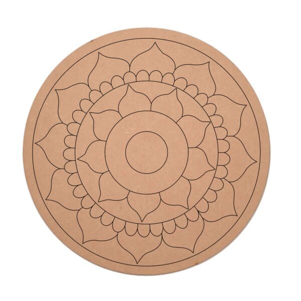 Premarked Mandala Laser Cut Design Files