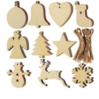 Christmas Hanging Cutouts DIY Laser Cut Design Files