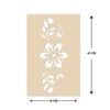 diya floor rangoli stencil laser cut files