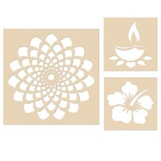 Rangoli Stencils for Floor Laser Cut Design Files