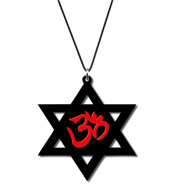 Om Car Hanging Laser Cut Design Files